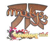 Sticker | MATYS (Glitter) | Shanghai 2024 image