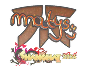 Sticker | MATYS (Glitter) | Shanghai 2024 image