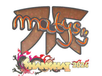 Sticker | MATYS (Glitter) | Shanghai 2024 image