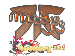 Sticker | MATYS (Glitter) | Shanghai 2024