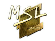 Sticker | MSL (Gold) | Boston 2018 image
