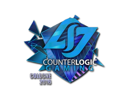 Sticker | Counter Logic Gaming (Holo) | Cologne 2016 image