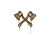Sealed Graffiti | X-Axes (Desert Amber) image