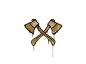 Sealed Graffiti | X-Axes (Desert Amber) image