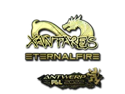 Sticker | XANTARES (Gold) | Antwerp 2022 image