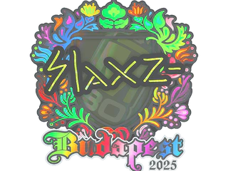Sticker | slaxz- (Holo) | Budapest 2025