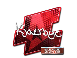 Sticker | Kjaerbye (Foil) | Atlanta 2017 image