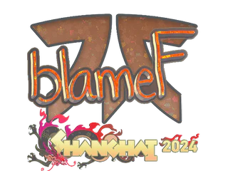 Sticker | blameF (Glitter) | Shanghai 2024
