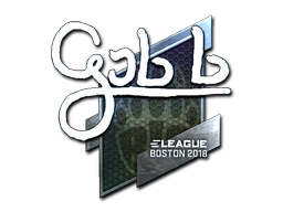 Sticker | gob b (Foil) | Boston 2018 image