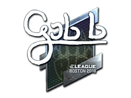 Sticker | gob b (Foil) | Boston 2018 image