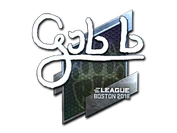 Sticker | gob b (Foil) | Boston 2018 image
