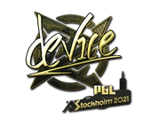 Sticker | device (Gold) | Stockholm 2021 image