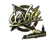 Sticker | device (Gold) | Stockholm 2021 image