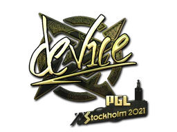 Sticker | device (Gold) | Stockholm 2021 image