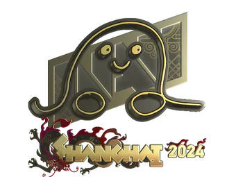 Sticker | jL (Gold) | Shanghai 2024 image