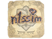Sticker | n1ssim | Austin 2025 image