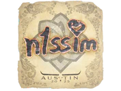 Sticker | n1ssim | Austin 2025 image