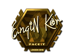Sticker | ngiN (Gold) | London 2018 image