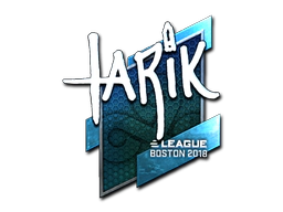 Sticker | tarik (Foil) | Boston 2018 image