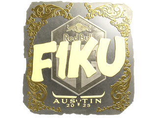 Sticker | F1KU (Gold) | Austin 2025