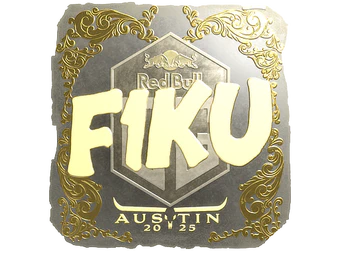 Sticker | F1KU (Gold) | Austin 2025 image
