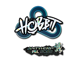 Sticker | Hobbit (Glitter) | Antwerp 2022 image