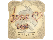 Sticker | donk | Austin 2025 image