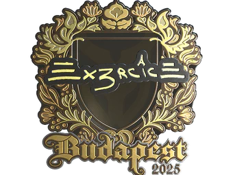 Sticker | Ex3rcice (Gold) | Budapest 2025 image