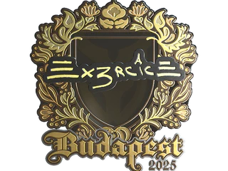 Sticker | Ex3rcice (Gold) | Budapest 2025