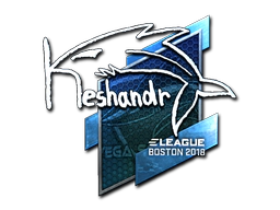 Sticker | keshandr (Foil) | Boston 2018 image