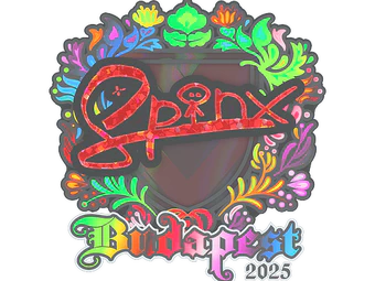 Sticker | Spinx (Holo) | Budapest 2025 image