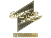 Sticker | salazar (Gold) | Copenhagen 2024 image