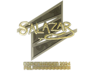 Sticker | salazar (Gold) | Copenhagen 2024