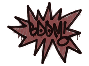 Sealed Graffiti | BOOM (Brick Red) image