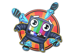 Sticker | TV On Mirage image