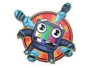 Sticker | TV On Mirage image