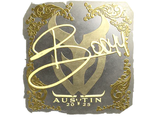Sticker | bodyy (Gold) | Austin 2025
