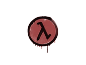 Sealed Graffiti | Lambda (Blood Red) image