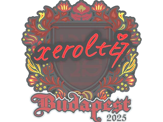 Sticker | xerolte | Budapest 2025