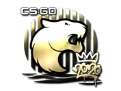 Sticker | FURIA (Gold) | 2020 RMR image