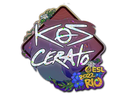 Sticker | KSCERATO (Glitter) | Rio 2022 image