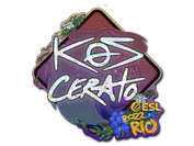 Sticker | KSCERATO (Glitter) | Rio 2022 image