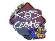 Sticker | KSCERATO (Glitter) | Rio 2022 image