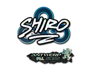 Sticker | sh1ro (Glitter) | Antwerp 2022 image