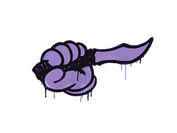 Sealed Graffiti | Backstab (Violent Violet) image