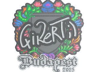 Sticker | qikert (Embroidered) | Budapest 2025