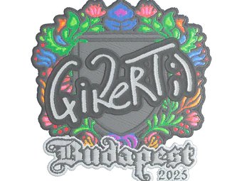 Sticker | qikert (Embroidered) | Budapest 2025 image