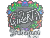 Sticker | qikert (Embroidered) | Budapest 2025 image