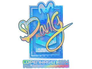 Sticker | dav1g (Holo) | Copenhagen 2024