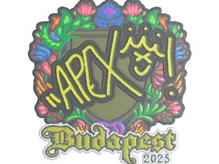 Sticker | apEX (Embroidered) | Budapest 2025